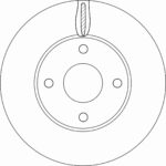 TRW DF6593 DISCO FRENO