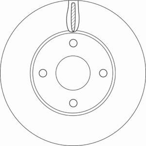 TRW DF6593 DISCO FRENO