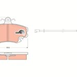 TRW GDB400  PASTILLAS FRENO RENAULT