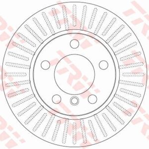 TRW DF6255 DISCO FRENO BMW