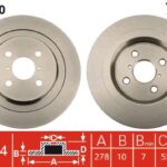 TRW DF4800 DISCO FRENO TOYOTA