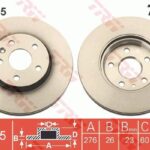 TRW DF7475 DISCO FRENO GM/HOLDEN