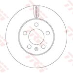 TRW DF6584 DISCO FRENO