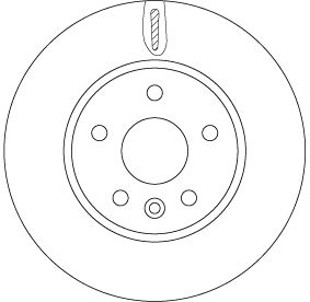 TRW DF6819 DISCO FRENO GM