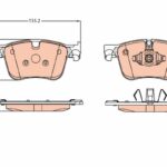 TRW GDB2193 PASTILLAS FRENO PSA GM
