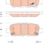 TRW GDB3507 PASTILLAS FRENO T NISSAN