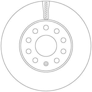 TRW DF6903S DISCO FRENO VW AUDI SEAT