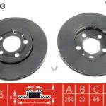 TRW DF2803 DISCO FRENO DTRO VAG SK