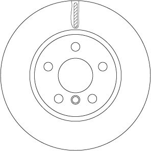 TRW DF6757 DISCO FRENO BMW/MINI