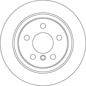 TRW DF6756 DISCO FRENO BMW/MINI