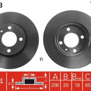 TRW DF1533 DISCO FRENO VAG