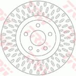 TRW DF6522 DISCO FRENO FIAT