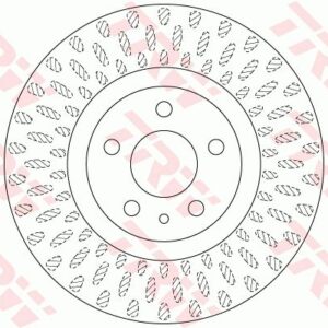 TRW DF6522 DISCO FRENO FIAT